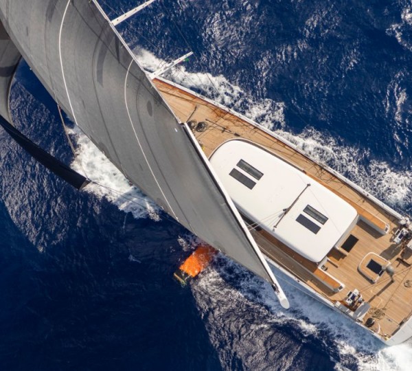 Sailing Yacht Canova Aerial View