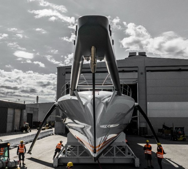 Sailing Yacht RAVEN By Baltic Yachts Nearing Launch