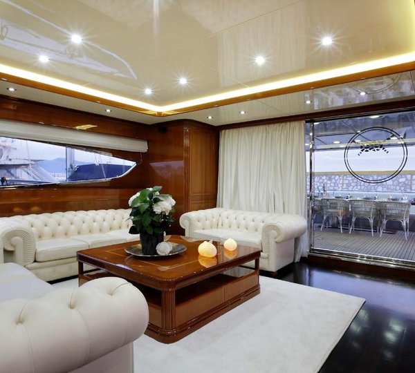 Saloon With Comfortable Sofas