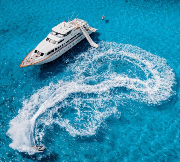 Sea Doo Aerial View Of The Yacht