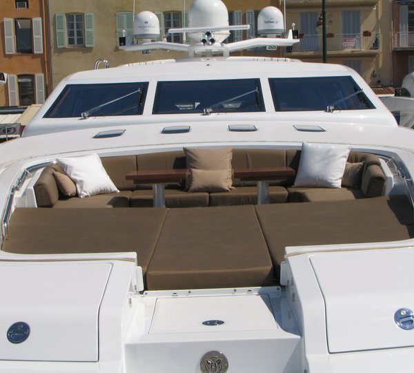 Seating And Sunpads On Foredeck