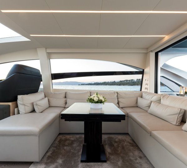 Seating Area On Flybridge