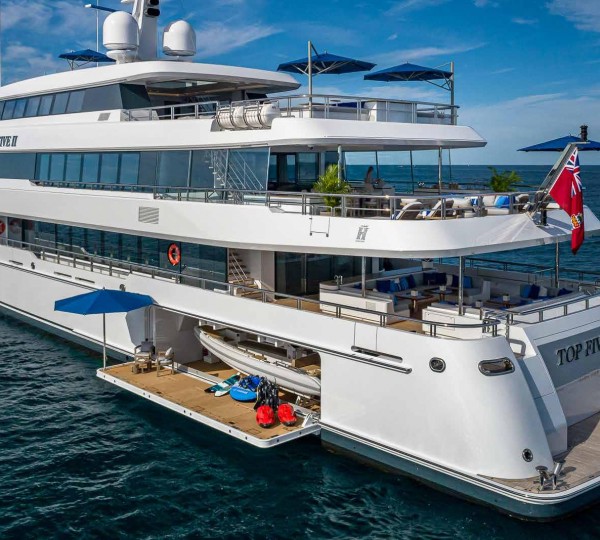 Side Fold Out Swim Platform