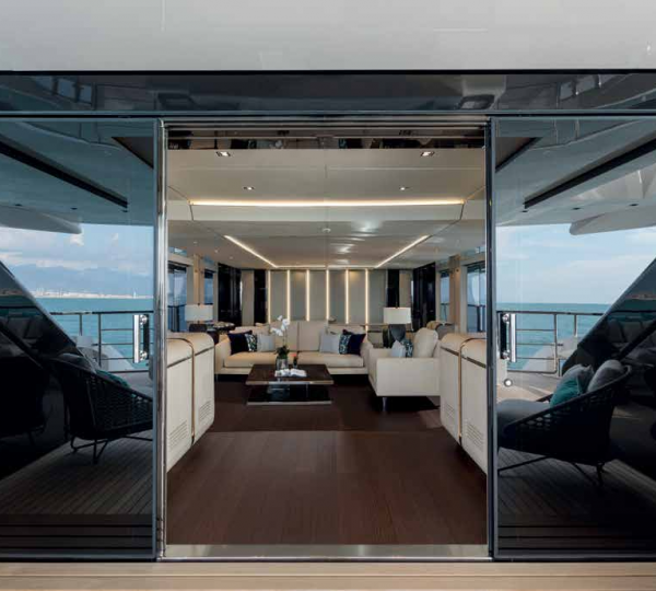 Sliding Door Into The Saloon