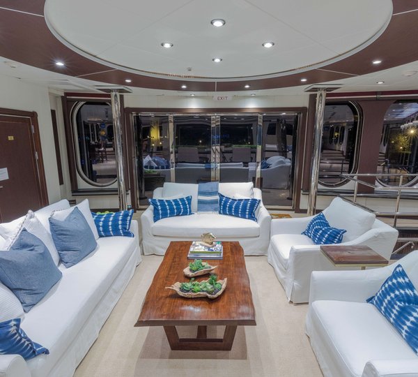 Spacious Salon With Comfortable Seating