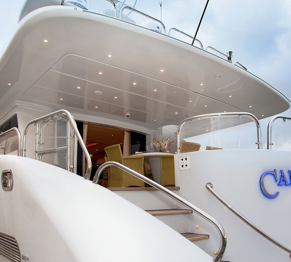 Stairs To Swim Platform