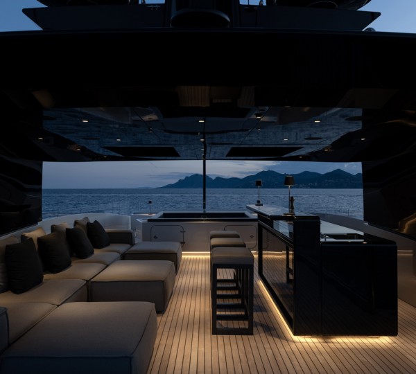 Sun Deck Bar In The Evening