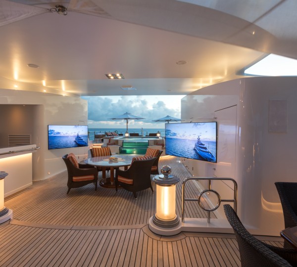 Sun Deck In The Evening