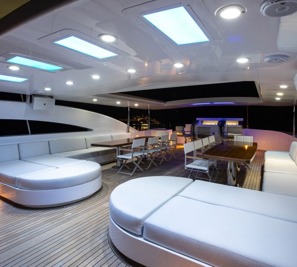 Sun Deck In The Evening