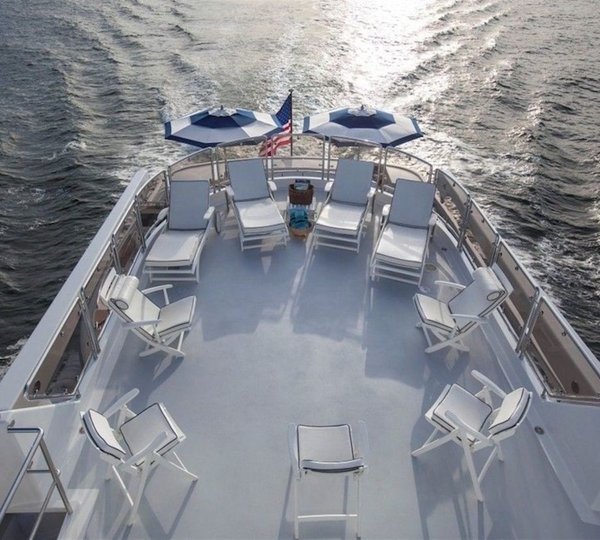 Sun Deck Lounging Area