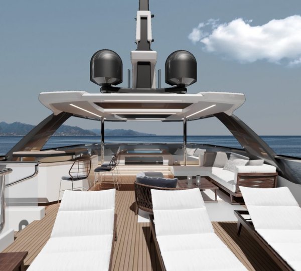 Sun Deck With Sun Loungers