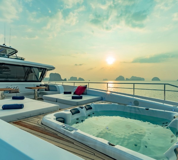 Sundeck And Jacuzzi Area