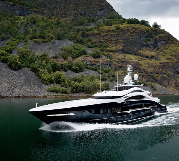 Superyacht Ann G In Norway