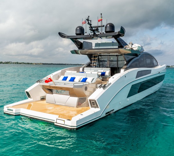 Swim Platform Of The Yacht