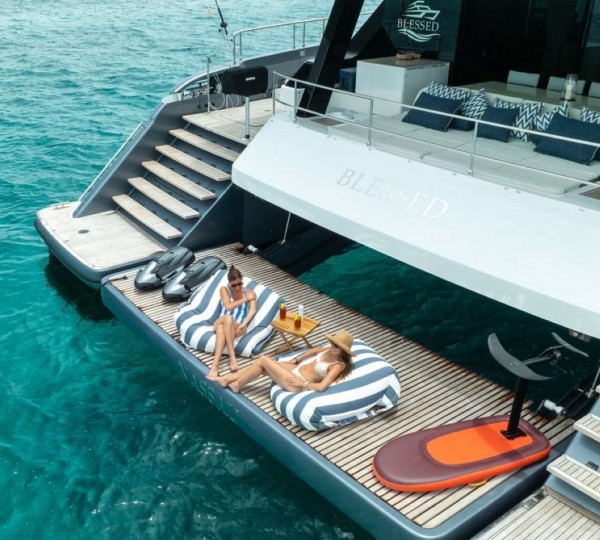 Swim Platform With Relaxation Area