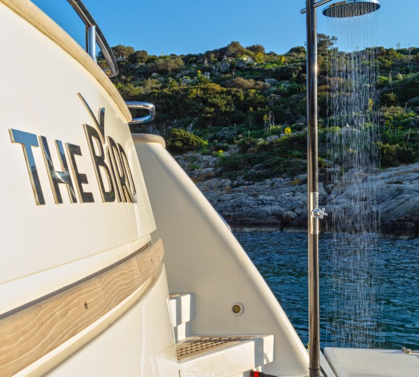 Swim Platform With Shower