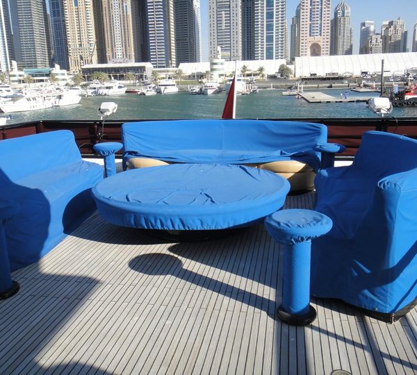 Table And Seating On Deck