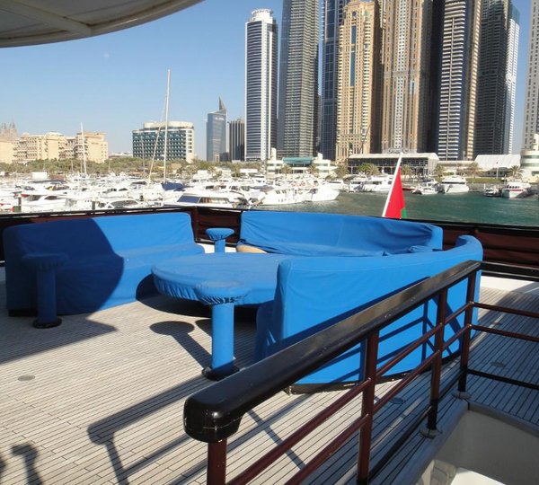 Table And Sofas On Deck