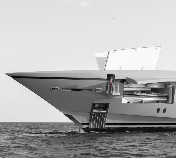 Tender Storage On A Yacht