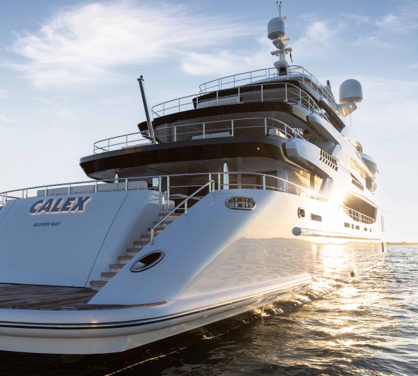 Transom Of Yacht CALEX