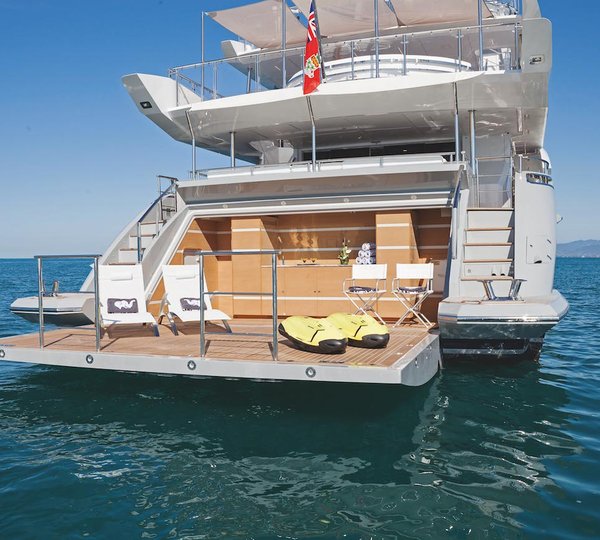 Transom Swim Platform