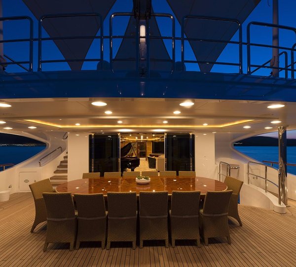 Upper Deck Al Fresco Dining Possibility Looking Into The Sky Lounge