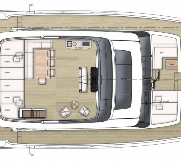 Upper Deck Layout