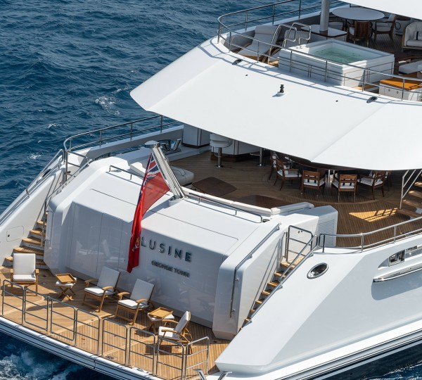 View Of The Aft Decks