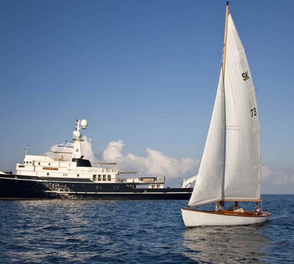 With A Sailing Yacht