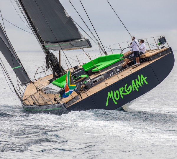 Yacht Cruising Aft Look