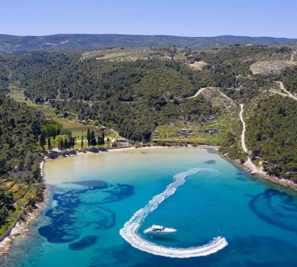 Yacht In The Adriatic