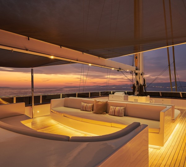 Yacht In The Evening