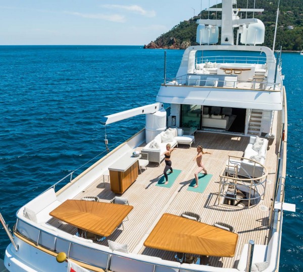 Yoga On The Upper Deck