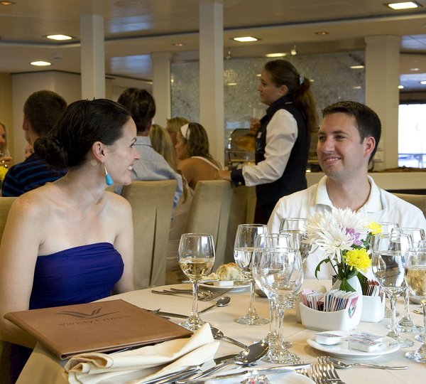Young Couple Dining On HARMONY V