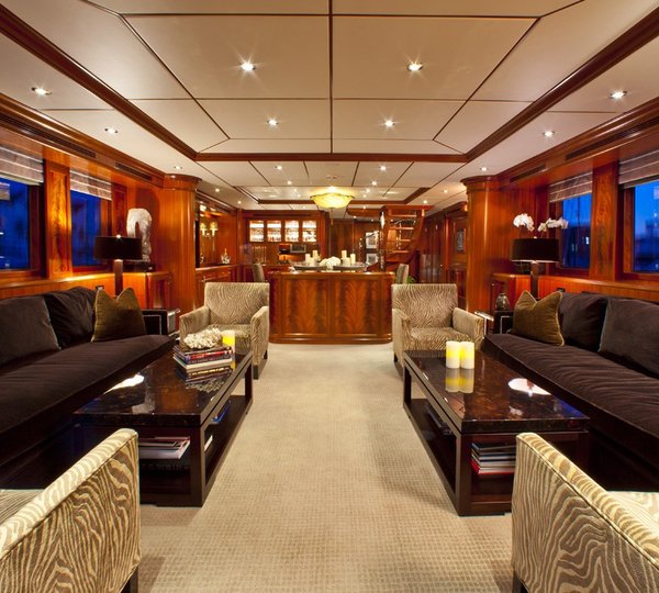 Inside Aboard Yacht VIVIERAE