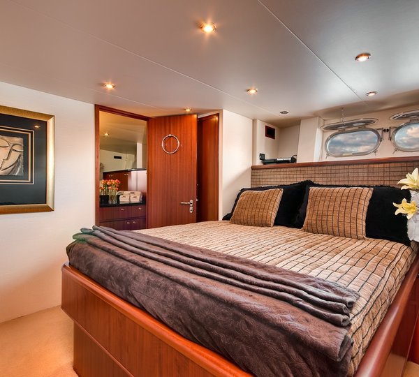 Cabin Aboard Yacht ANDIAMO