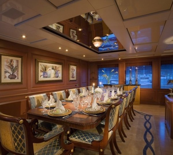 Eating/dining Saloon On Yacht ATLANTICA