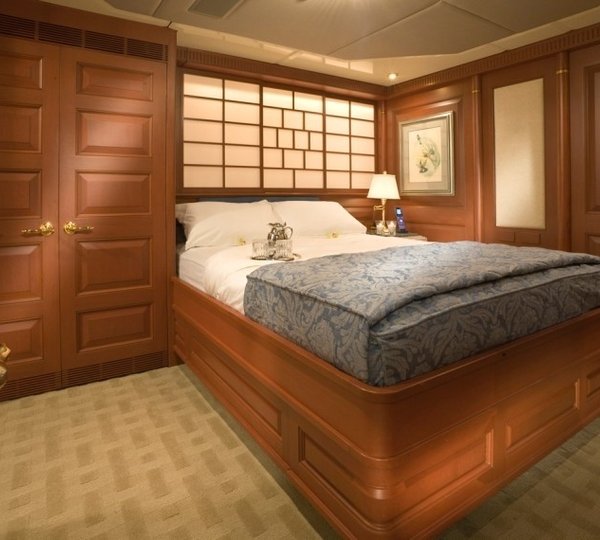Fore Guest's Cabin On Board Yacht ATLANTICA