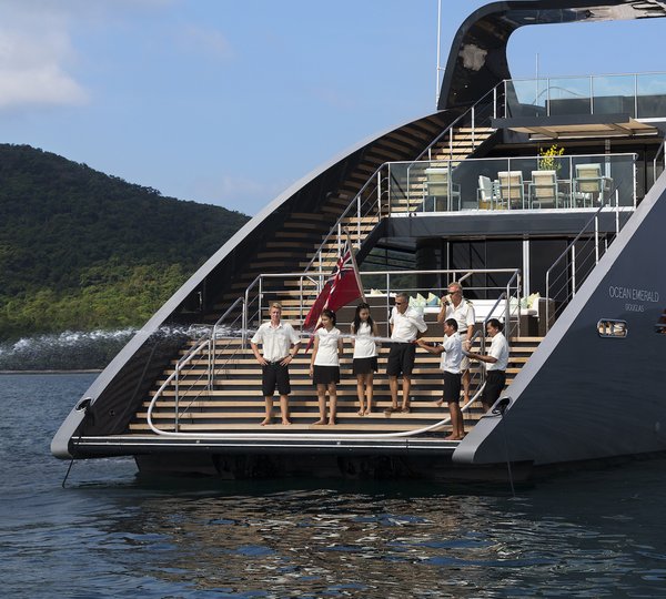 The 41m Yacht OCEAN EMERALD