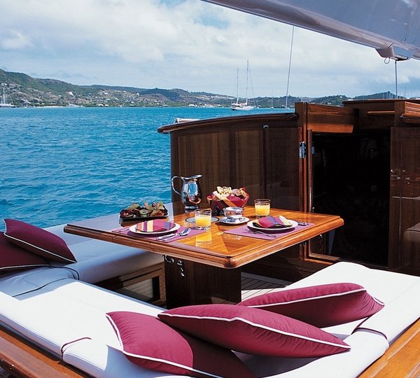 Cockpit Eating/dining On Yacht RANGER