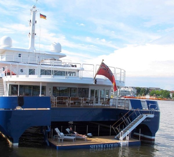 Swimming Deck On Yacht SILVER CLOUD