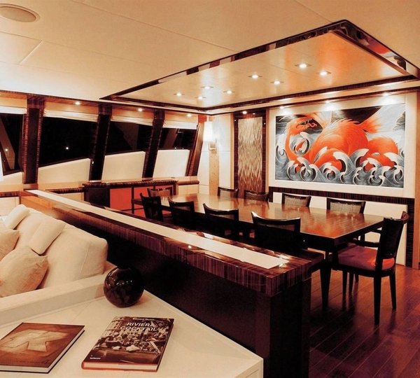 Saloon With Eating/dining On Yacht DRAGON