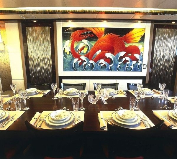 Eating/dining Furniture On Board Yacht DRAGON
