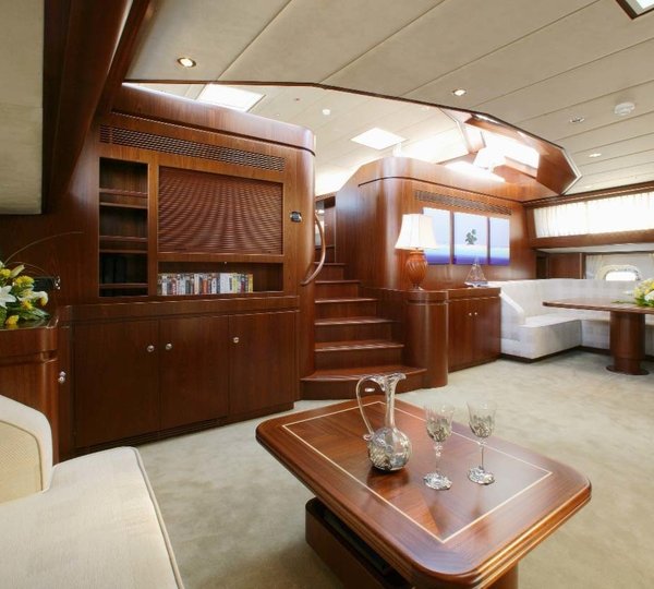 Premier Saloon Aboard Yacht INFATUATION
