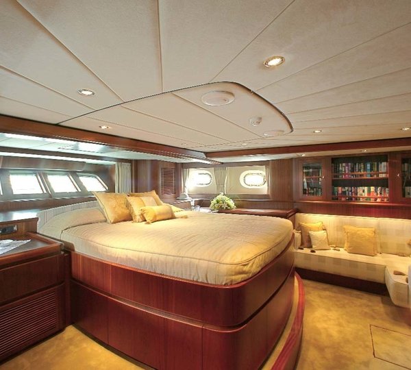 Main Master Cabin Aboard Yacht INFATUATION