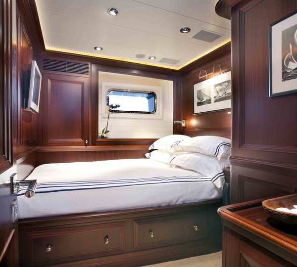 First Guest's Cabin Aboard Yacht KOO