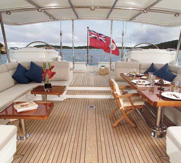 Deck Eating/dining On Board Yacht KOO