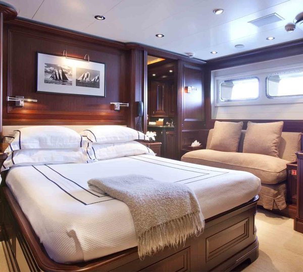 Sitting: Yacht KOO's First Guest's Cabin Photograph