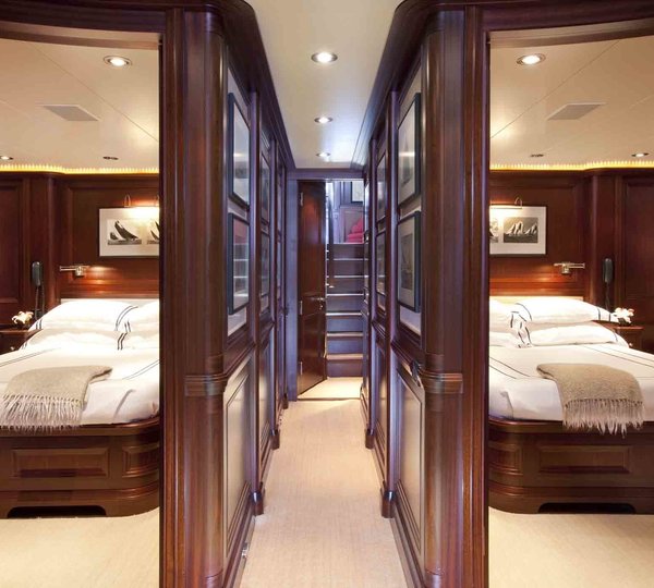 Guest's Staterooms On Yacht KOO