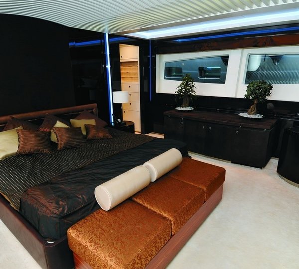 Guest's Cabin Aboard Yacht MY TOY